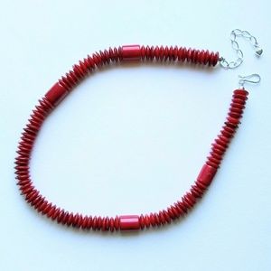 Jay King Coral Stone Necklace